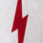 Lightening bolt shopping bag applique